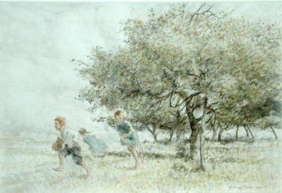 スカンピング（水彩・紙） 作： Arthur Rackham