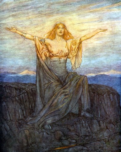 ジークフリート 作： Arthur Rackham