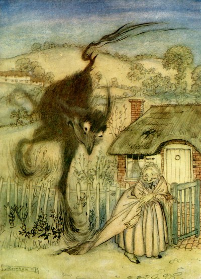 ザ・ボギー・ビースト 作： Arthur Rackham