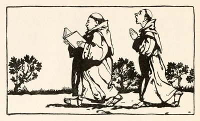 ハッグは、アイルランドのおとぎ話のモーガンズフレンジーから壁に座った 作： Arthur Rackham