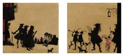 布告［シンデレラより］ 作： Arthur Rackham
