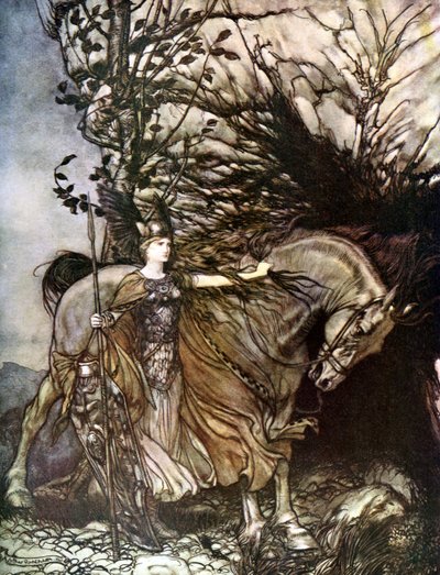 ヴァルキリーヴァルキリー 作： Arthur Rackham