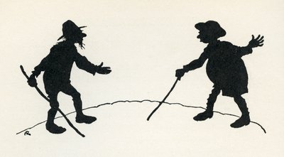 ゴッサムの賢者たち 作： Arthur Rackham