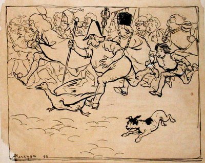 トーマス・インゴールズビー・エスクワイア著「The Ingoldsby Legends, or Mirth and Marvels」（1898年刊）の挿絵「Till 