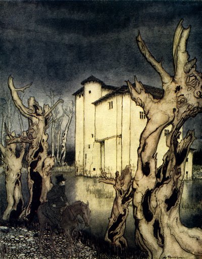不明な画像 作： Arthur Rackham