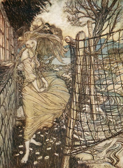 ウンディーネby Friedrich de la MotteFouqué 作： Arthur Rackham