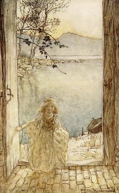 ウンディーネby Friedrich de la MotteFouqué 作： Arthur Rackham