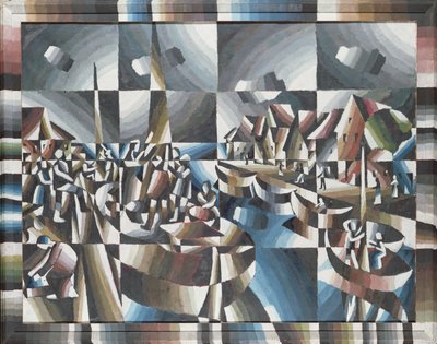 ハーバーピクチャー、1921 作： Arthur Segal