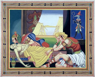 エジプトの第七の災い 作： Arthur Szyk