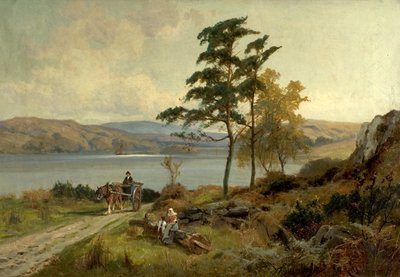 北ウェールズ、ベトゥースイコイドの近く 作： Arthur Walker Redgate
