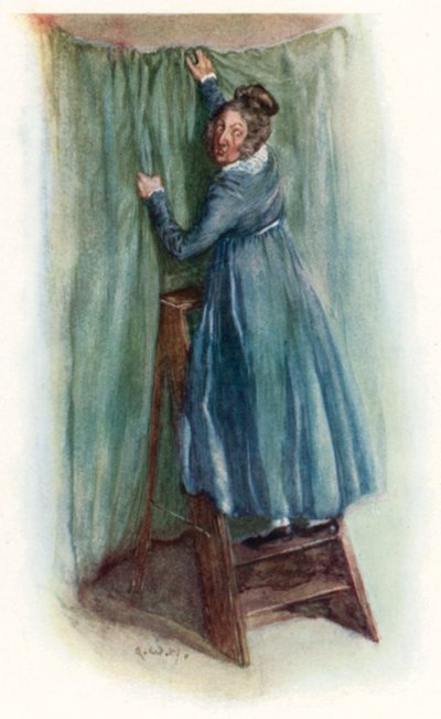 ジェーンオースティンによるノーサンガー修道院のイラスト 作： Arthur Wallis Mills