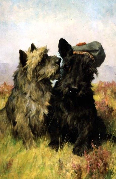 草むらへ 作： Arthur Wardle