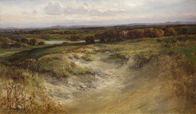 風景;以前は自然史の陳列ケースの背景として使用されていました 作： Arthur Wilde Parsons