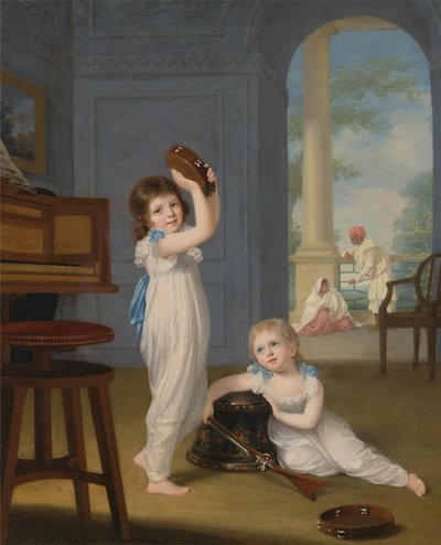 エミリーとジョージメイソン 作： Arthur William Devis