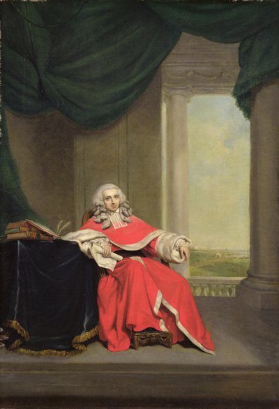 ロバート・チェンバース卿、1789年頃（キャンバスに油彩） 作： Arthur William Devis