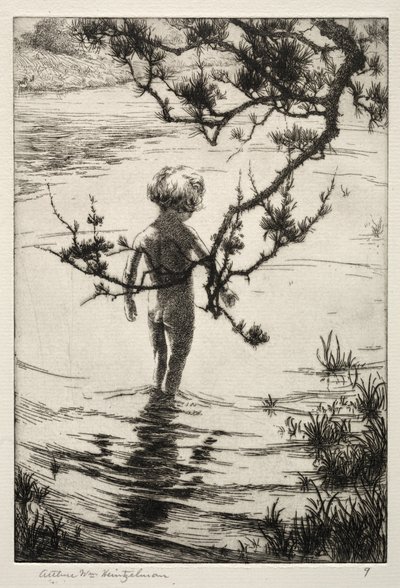 蒸し暑い午後 作： Arthur William Heintzelman