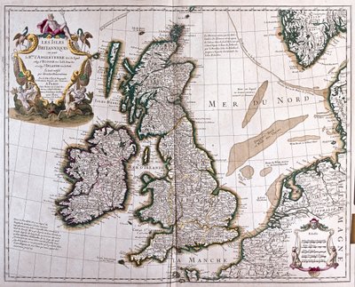 イギリス諸島、イングランド、スコットランド、アイルランド 作： Artist Unknown