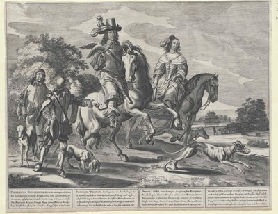 ブランデンブルク選帝侯（1620-1688）フレデリック・ヴィルヘルム 作： Artist Unknown