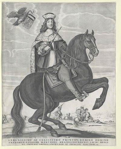 ブランデンブルク選帝侯（1620-1688）フレデリック・ヴィルヘルム 作： Artist Unknown