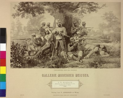 1878年ヘルツェゴヴィナでの戦いのエピソード 作： Artist Unknown