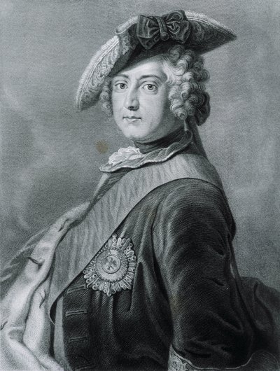 フレデリック2世 "ザ・ギート"（1712-1786）。プロイセン王（1740-1786）。 作： Artist Unknown