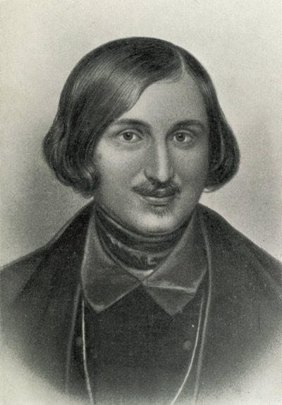 GOGOL, Nikolai Vasilievich (1809-1852).ロシアの小説家、劇作家。エングレーヴィング。 作： Artist Unknown