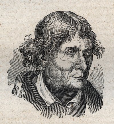 ジョヴァンニ・バッティスタ・カスティ - 1724-1803 イタリアの詩人、風刺家、喜歌劇の台本作家。 作： アーティスト不明