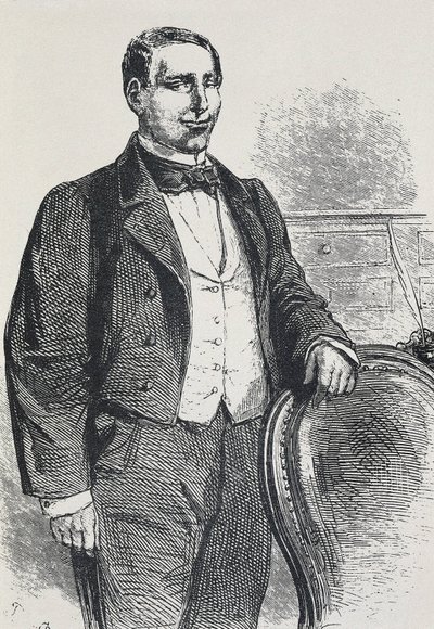 フアレス・ガルシア、ベニート（1806-1872）（エッチング） 作： Artist Unknown