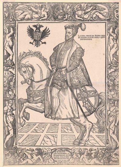 スペイン国王 フィリップ2世 作： Artist Unknown