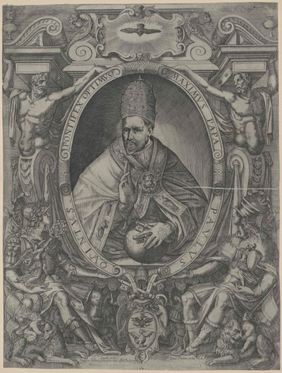 ローマ教皇パウロ5世 作： Artist Unknown