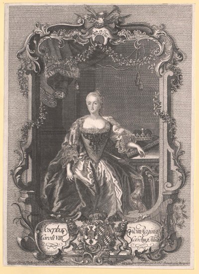 バイエルン王女 マリア・ヨゼファ 作： Artist Unknown