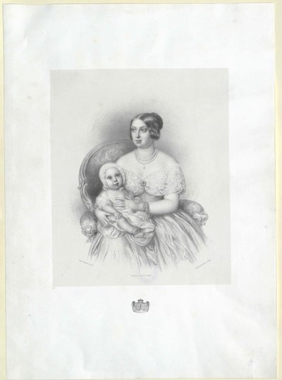 フランス王女ルイーズ 作： Artist Unknown