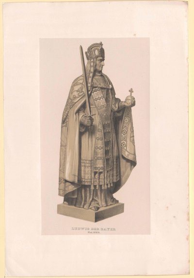 バイエルン皇帝ルイ4世 作： Artist Unknown