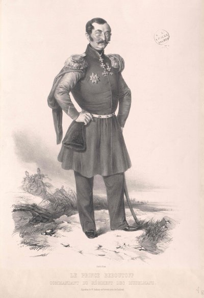 ワシーリー・オシポフ？ カウント・ベブトフ 作： Artist Unknown