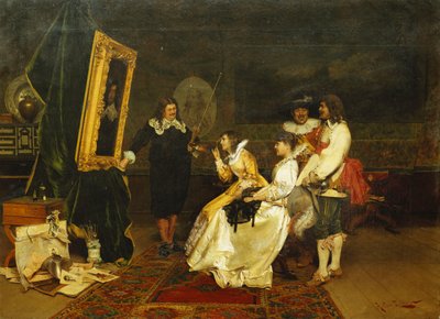 スタジオでは、 作： Arturo Ricci