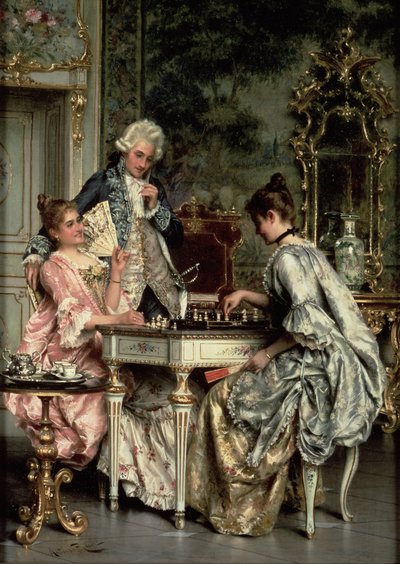 チェスのゲーム 作： Arturo Ricci