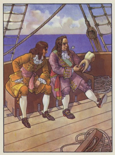 ジョナサン・スウィフトによるガリバー旅行のイラスト 作： Artus Scheiner