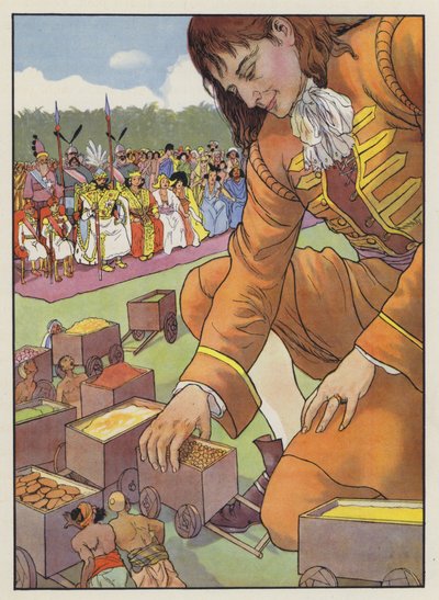 ジョナサン・スウィフトによるガリバー旅行のイラスト 作： Artus Scheiner