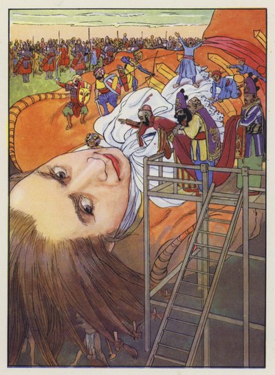 ジョナサン・スウィフトによるガリバー旅行のイラスト 作： Artus Scheiner