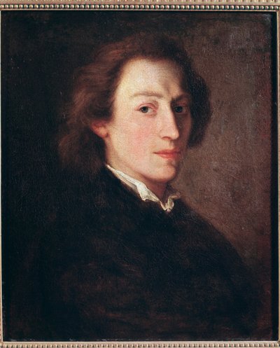 フレデリック・ショパンの肖像（キャンバスに油彩、1846年頃） 作： Ary (after) Scheffer
