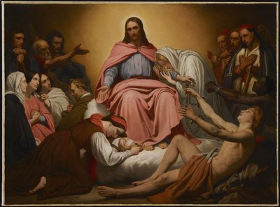 慰め主キリスト 作： Ary Scheffer
