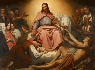 慰め主キリスト 作： Ary Scheffer