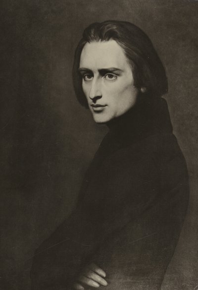 ハンガリーの作曲家、フランツリスト 作： Ary Scheffer