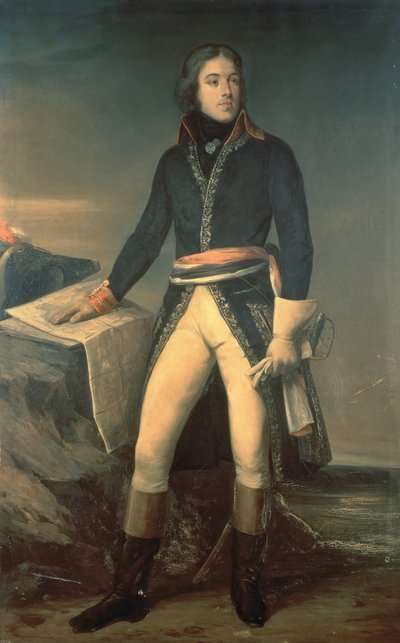 ルイ・ラザール・オッシュ将軍の肖像（1768-97） 作： Ary Scheffer