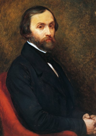 ジュゼッペ・モンタネッリの肖像（フチェッキオ 作： Ary Scheffer