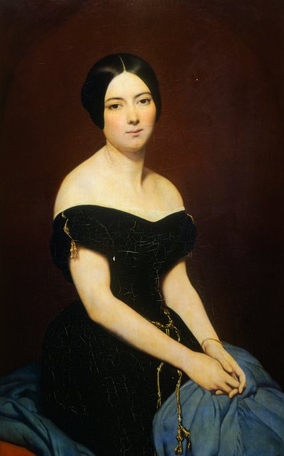 エドモンド・カイヤード夫人の肖像 作： Ary Scheffer
