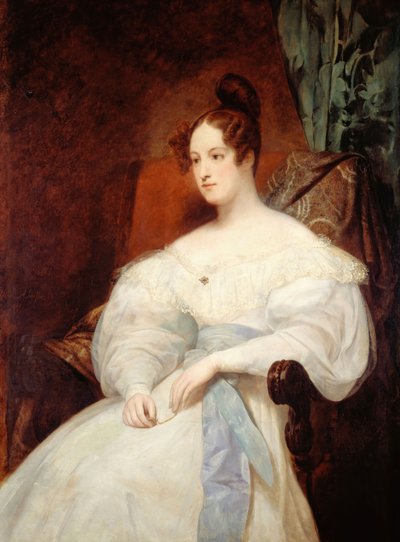 オルレアンのルイーズ王女の肖像 1812-1850, 1833. 作： Ary Scheffer