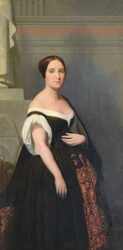 マチルド王女（1820-1904）（油彩・キャンバス 作： Ary Scheffer
