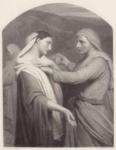 ルースとナオミ 作： Ary Scheffer