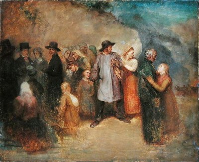 出エジプト記のシーン、1858年頃 作： Ary Scheffer